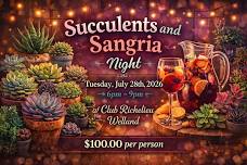 Succulents & Sangria Night