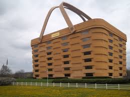 The landmark is exactly what it sounds like. This Giant Picnic Basket Is A 7 Story Building In Newark Ohio It Is Headquarters Of The Longaberger Basket Com Interesting Buildings Building Building Design