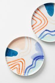 New Anthropologie Home Spring Line 2018 Best Accessories Pottery Painting Designs Hand Painted Ceramics Pottery Designs
