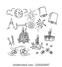 Choose from 400+ loy krathong graphic resources and download in the form of png, eps, ai or psd. Loy Krathong Festival Loy Kratong Special Stock Vector Royalty Free 1234245697