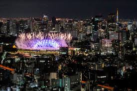 Tokyo 2020 openingsceremonie van de olympische spelen. Gfsg0iwdx2ru8m