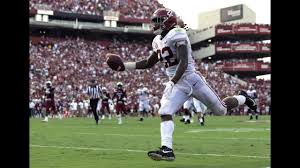 He's going to be an absolute terror in the nfl. Najee Harris Bulldozes Over Defenders For A Td Run Youtube