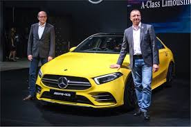 Auto Expo 2020 Mercedes Benz A Class Sedan Makes India Debut In Amg A35 Guise Autocar India