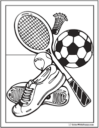 Plus, it's an easy way to celebrate each season or special holidays. 121 Sports Coloring Sheets Customize And Print Pdf