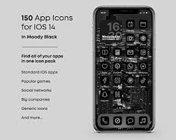 56 Ios App Icons Ios14 Widget Photos Widgetsmith Shortcuts Etsy App Icon Widget Icon Homescreen