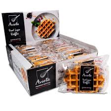 Buy waffle belgian at amazon. Avietas Premium Pearl Sugar Belgian Waffles 20 X 90g Costco Uk