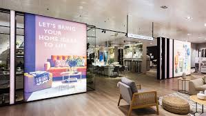Staircase is a custom build with a floating landing. New Floor Opened At John Lewis In Peterborough Insider Media