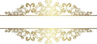 Choose from 10+ frame undangan graphic resources and download in the form of png, eps, ai or psd. Gold Decorative Element Png Clip Art Desain Bingkai Undangan