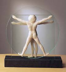 The mechanics of man, a new exhibition at the edinburgh international festival, one area of scientific endeavour piqued leonardo's curiosity arguably more than any other: Leonardo Da Vinci Sculpture Schema Delle Proporzioni Version In Artificial Marble Ars Mundi