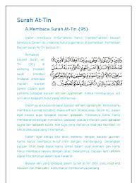 Contoh Qalqalah Sugra Dalam Surat At Tin Id Lif Co Id