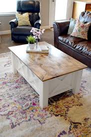 How To Build A Farmhouse Coffee Table With Storage Free Building Plans The Creative Mom Diy Farmhouse Coffee Table Coffee Table Plans Coffee Table