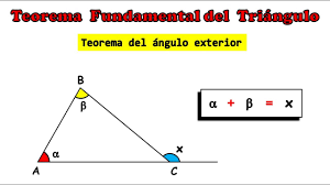 Triangulo Teorema Del Angulo Exterior Para Estudiantes De Secundaria Youtube