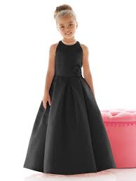 Flower Girl Dress Fl4022 Black Flower Girl Dress Flower Girl Dresses Sleeveless Flower Girl Dresses