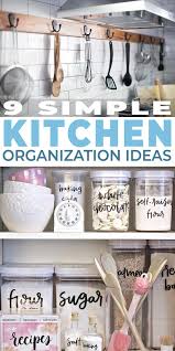 This post contains affiliate links. 9 Simple Kitchen Organization Ideas The Budget Decorator