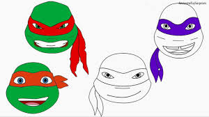 A beautiful coloring page with raphael who handles full combat set. Ninja Turtle Raphael Coloring Pages