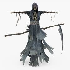 Rigged Grim Reaper Scythe Model Grim Reaper Grim Reaper Scythe Reaper
