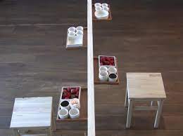 The first cell of a slim table tells you what kind of table it is. Very Creative Dining Table For Small Room A Very Slim Table By Nilly Landao Digsdigs