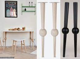ma selection table a diner en bois rectangulaire personnaliser une table ikea changer les pieds fashion maman table ikea table a diner table haute bois