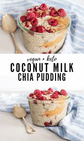 Coconut Milk Chia Pudding Vegan Chia Seed Pudding Recipe Recipe Chia Seed Recipes Pudding Chia Pudding Vegan Chia Seed Pudding
