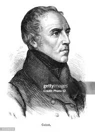 Portrait of Francis Peter William Guizot, who was a french historian...  News Photo