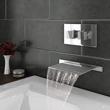 Maybe you would like to learn more about one of these? Monza Wall Mounted Waterfall Bath Filler With Concealed Thermostatic Valve At Victorian Plumbing Uk Bathroom Fixtures Tub Faucet Bathroom Decor