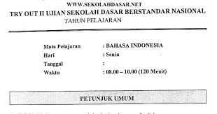 Berikut diberikan contoh soal dan kunci jawaban latihan soal ujian akhir sekolah us / usbd bahasa indonesia sd mi tahun 2021 (2020/2021). Soal Try Out Ii Usbn Sd Bahasa Indonesia Dan Kunci Jawabannya Sekolahdasar Net