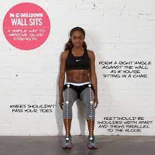 30 day wall sit challenge fitness workout 30 day fitness challenges 30 day workout challenge workout challenge wall sit exercise