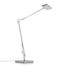 Guukin led schreibtischlampe mit klemme, 3 farbtemperaturen 10 helligkeiten dimmbar architektenlampe mit schwenkarm, bürotischlampe augenschutz für büro, lesen, arbeiten, lernen. Flos Kelvin Edge Led Schreibtischlampe Chrom Kaufen Lampenwelt De