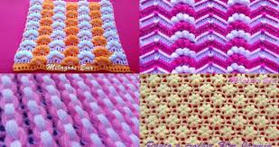 Punto bajo y punto bajo extendido. Puntos Tejidos A Crochet O Ganchillo Con Video Tutorial En Mi Canal Milagros Ena Crochet Eu