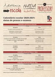 Para datas a partir de 1 de janeiro de 2021, consulte o calendário de datas de exames abaixo apresentado. Calendario Escolar 2020 2021 Spm Sindicato Dos Professores Da Madeira