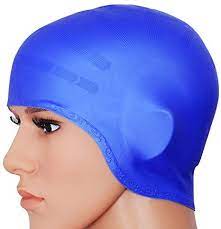 the friendly swede 2 stuck silikon badekappen schwimmzubehor mit komfortablem ohrenschutz schwarz blau baden badespas badekappe schwimmen schwimmkappen