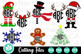 Download Christmas Svg Christmas Svg Bundle Monogram Svg 201955 Cut Files Design Bundles