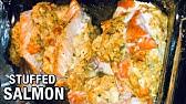 Season salmon all over with salt and pepper. Simpleng Buhay Amerika Let S Try Costco Stuffed Salmon Masarap Kaya Nuyowkersvlog Youtube