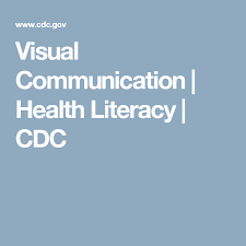 Visual Communication Health Literacy Cdc Health Literacy Visual Communication Health Education