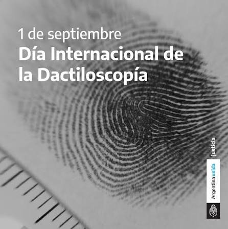 Día mundial de la dactiloscopia