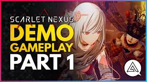 Curious players will be able to download the scarlet nexus demo for either ps4 or ps5 from the psn store to taste just a sample of the game's exciting. Scarlet Nexus New Demo Gameplay Part 1 Full Kasane Walkthrough Boss Fight Gameplay Youtube