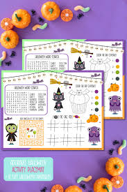 Our free printable halloween activity sheets can help you celebrate this spooky, creepy yet fun time of year. 18 Free Halloween Printables Including Halloween Activity Placemat