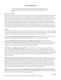 Personal Statement Writing Templatedose