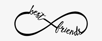 Best Friends Best Friends Sticker Best Friends Noir Lineartistica 600x600 Png Download Pngkit