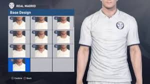 Real madrid pes 2018 players. Pes 2017 Kit Editing Xboxone 360 Real Madrid Kits Youtube
