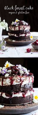 Vegan Black Forest Cake Lazy Cat Kitchen Recipe Vegan Cake Recipes Vegan Sweets Vegan Dessert Recipes