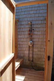 Best in outdoor showers, cape cod shower kits are the best selling hand crafted enclosures. Standard Cedar Outdoor Shower Coastal Garden Miami By Cape Cod Shower Kits Co Houzz