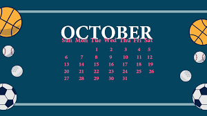 october 2019 calendar wallpapers
