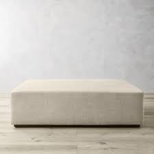 Amazing tufted leather storage ottoman coffee table with ottoman, source: Berkshire Coffee Table Ottoman Williams Sonoma