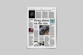 Well, shockingly enough, you got to the right place. Tabloid Newspaper Template Grafik Von Denestudios Creative Fabrica