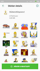 Stickers De Los Simpsons Para Whatsapp Forocoches Sticker App Sticker Download Sticker Store