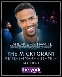 MICKI GRANT ARTIST-IN-RESIDENCE — The York Theatre