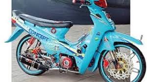 Koleksi gambar modifikasi motor trail. Modifikasi Motor Honda Supra X 100cc Arena Modifikasi