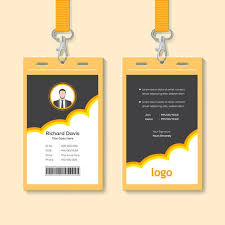 Black And Gold Id Card Design Id Card With Lanyard Set Isolated Vector Illustration Blank Plastic Access Card Name Tag Holder With Pin Ribbon Corporate Card Key Personal Security Badge In 2020 Identity Card Design Logo