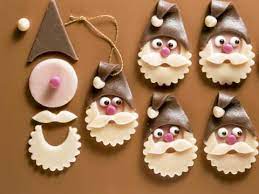 Von wegen gut ding will weile haben. Essbare Weihnachtsdeko Basteln Weihnachtsmannkoepfe Marzipan 162755780 Jpg 480 360 Christmas Crafts Crafts Polymer Clay Christmas